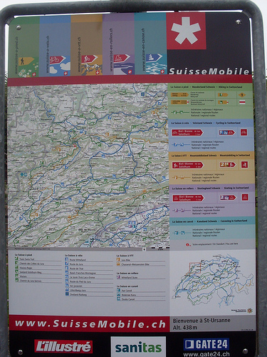 Hike, bike, rollerblade, etc Switzerland!