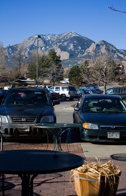 Bear Peak from the Parking Lot