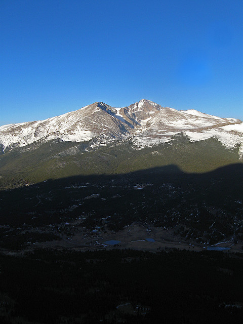 Longs Peak/Mt. Meeker from Twin Sisters