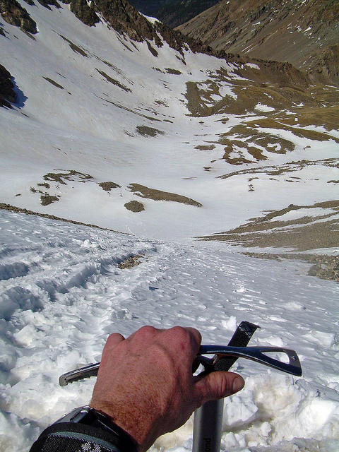 Shortcut through the snow