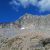 Capitol Peak, and the Knife Edge seen from Pierre Lakes Basin