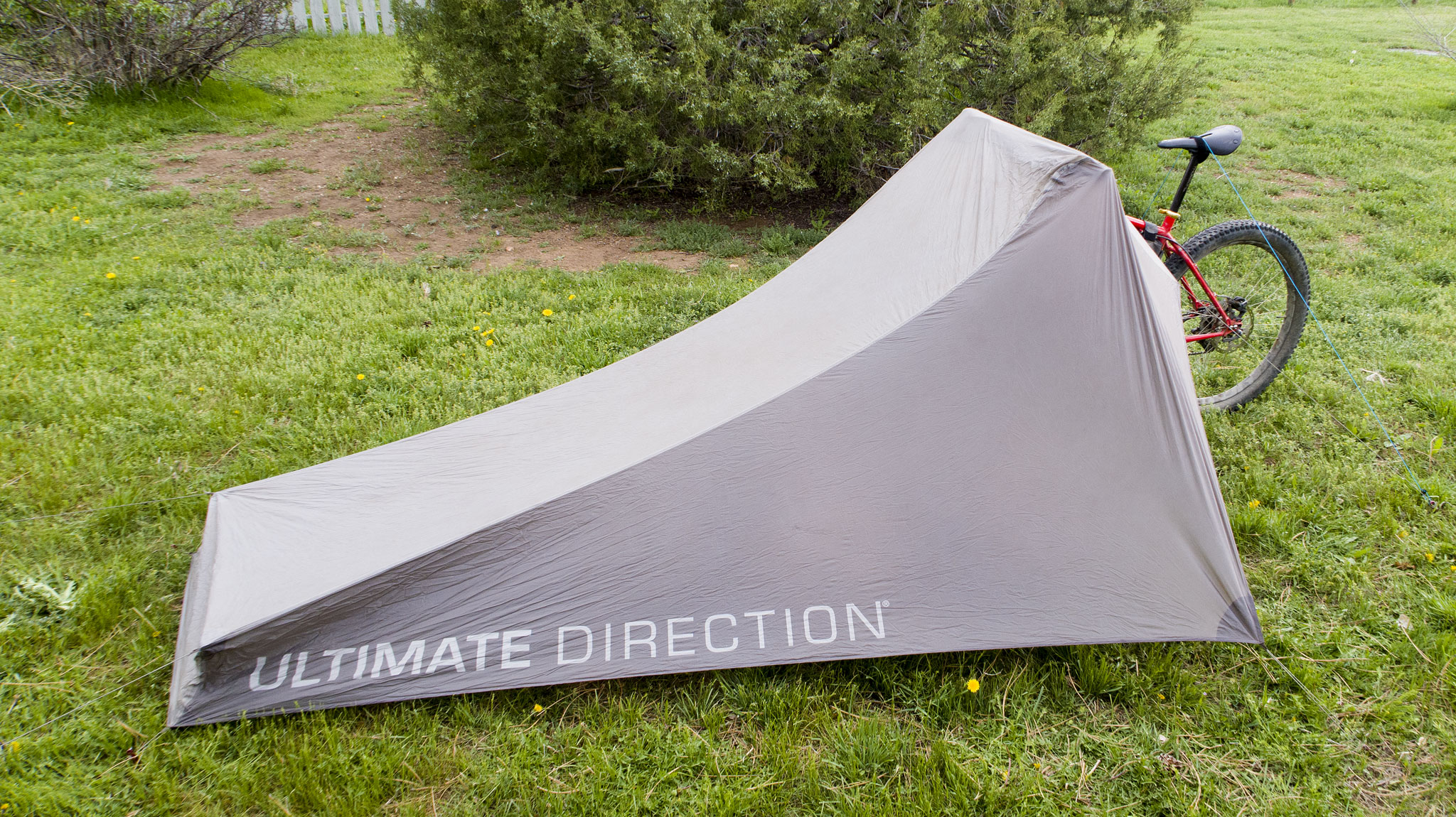 bike tarp tent