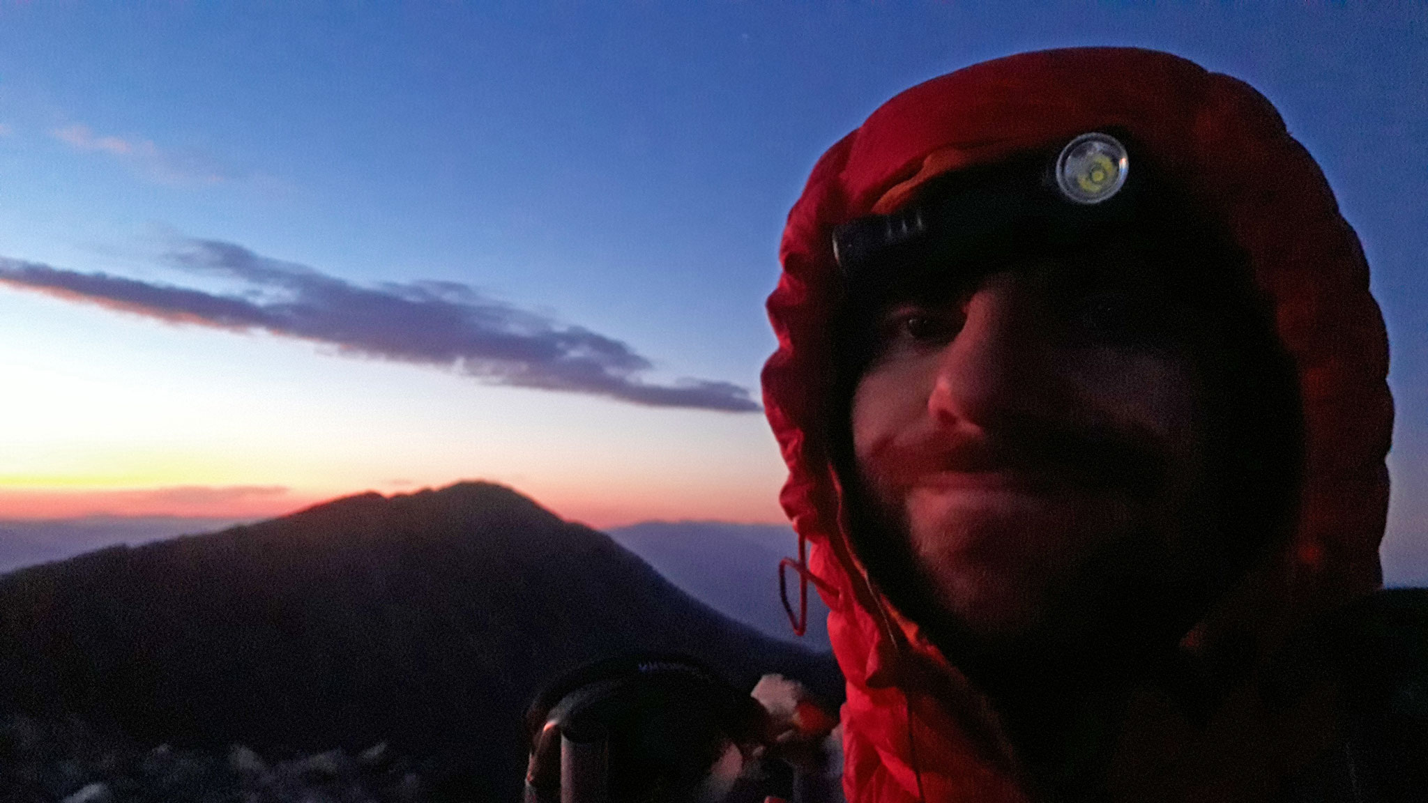Summit of Tabeguache, as the sun was rising