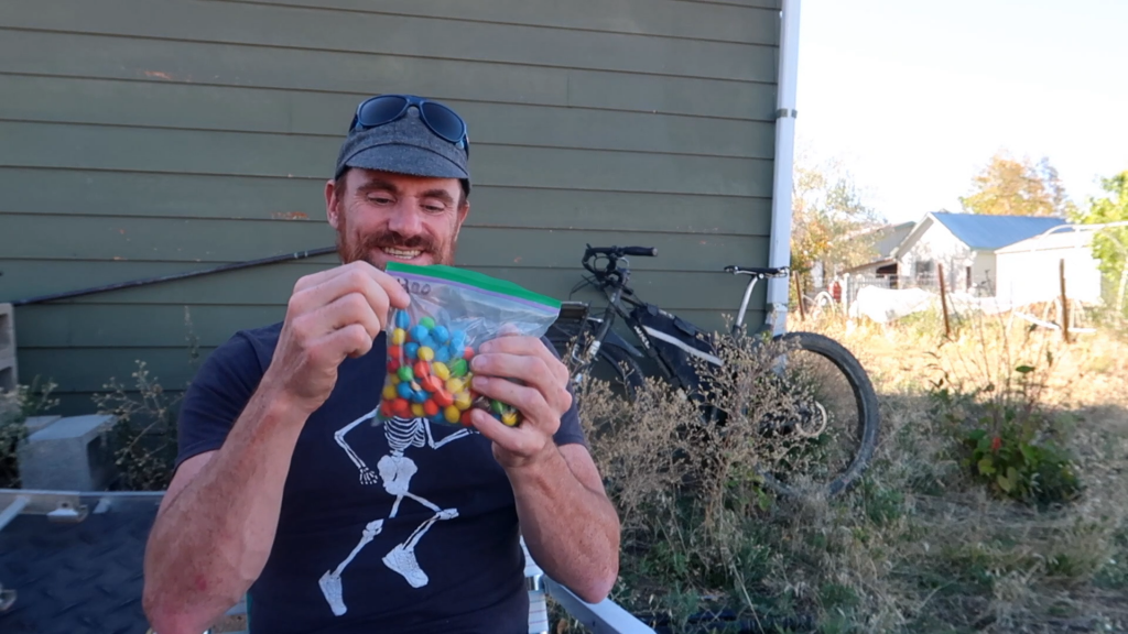 My Fastpacking Food Breakdown - the allure of Peanut Butter M&M's is real