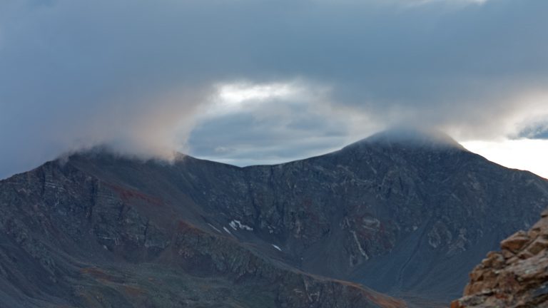 Storm over Grays and Torreys