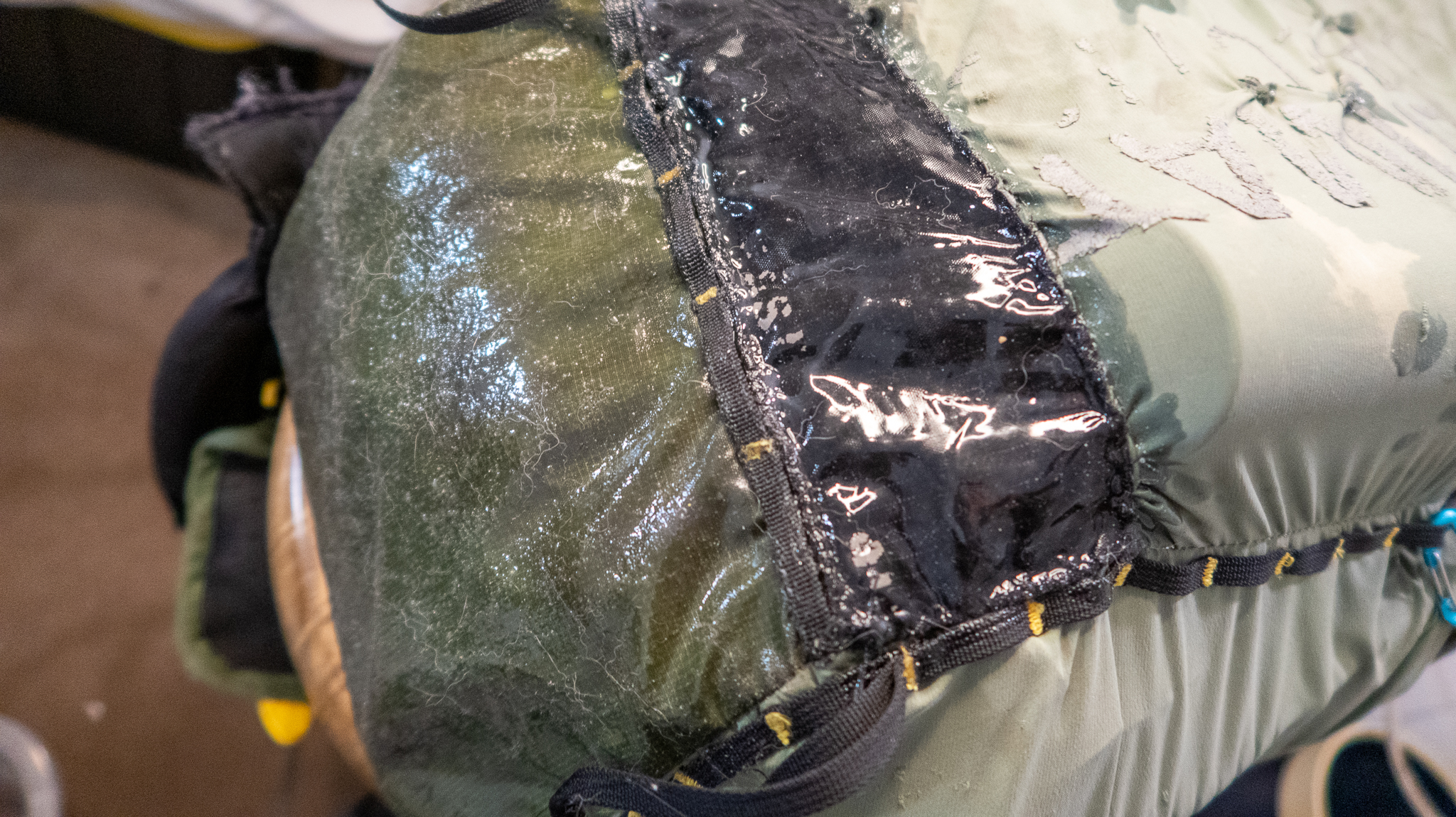 Reinforced Bottom Panel of the Fastpack 40