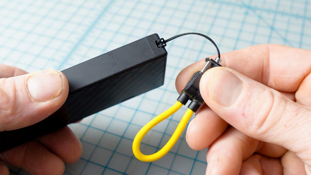 A small USB-C cable and lanyard that can be hitched to the power bank itself also comes with the NB 10000 Gen 4